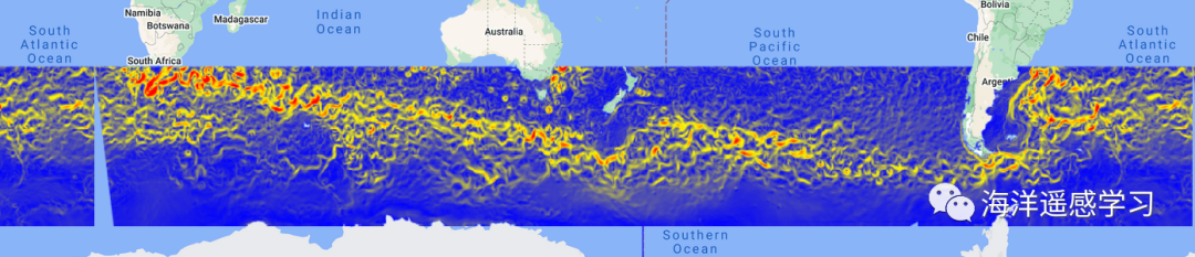 HYCOM在南大洋某时的流场